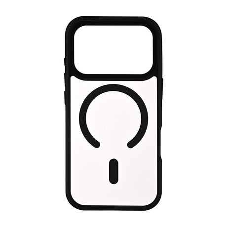 iPhone 17 Pro Onsala Bumper Case - MagSafe Kompatibel - Gennemsigtig / Sort