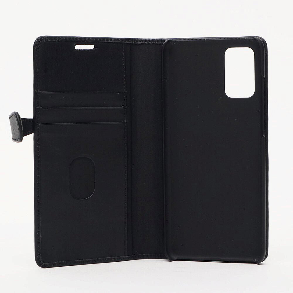 Samsung Galaxy S20+ (Plus) Buffalo 2-i-1 Ægte Læder Flip Cover - Sort