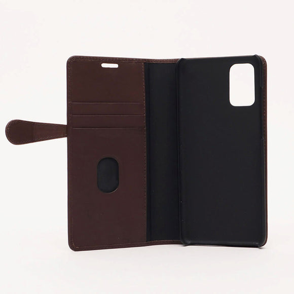 Samsung Galaxy S20+ (Plus) Buffalo 2-i-1 Ægte Læder Flip Cover - Brun