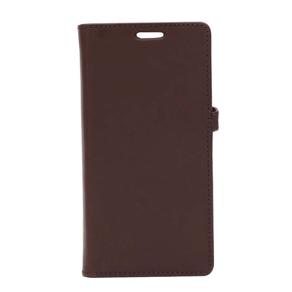 Samsung Galaxy S20 Buffalo 2-i-1 Ægte Læder Flip Cover - Brun