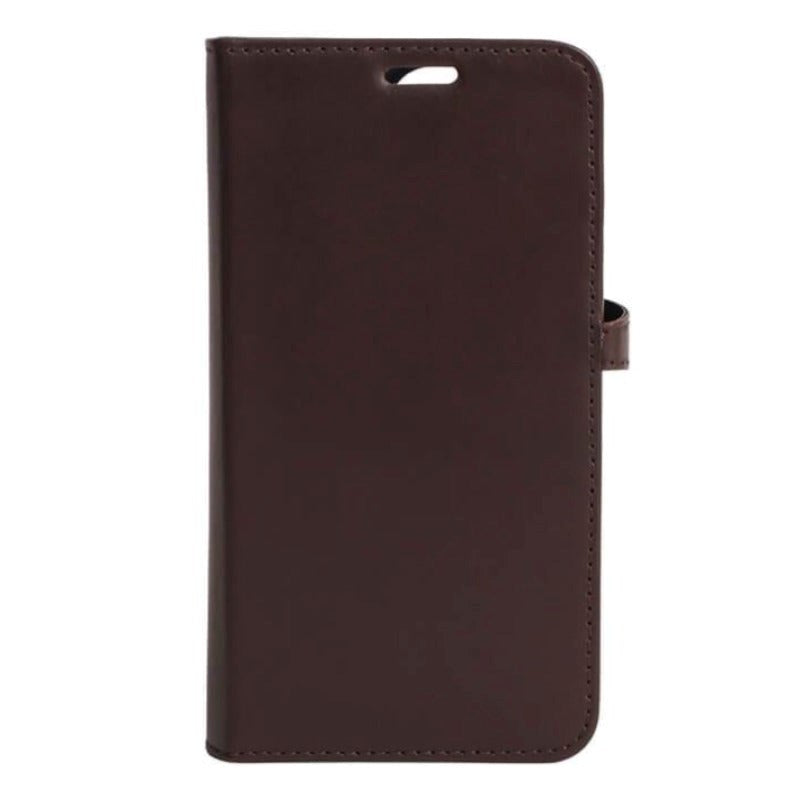 iPhone 13 Pro Buffalo 2-in-1 Wallet Ægte Læder Magnet Cover m. Pung - Brun