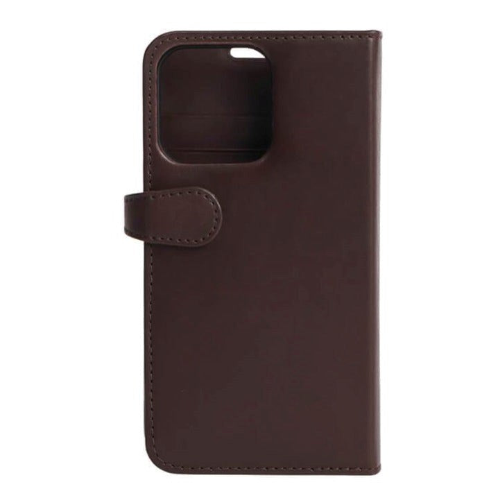 iPhone 13 Pro Buffalo 2-in-1 Wallet Ægte Læder Magnet Cover m. Pung - Brun