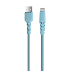 Setty USB-C Kabel 10 W - 1,5 m. - Lyseblå