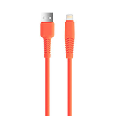 Setty USB-A til Lightning Kabel 10 W - 1,5 m. - Orange