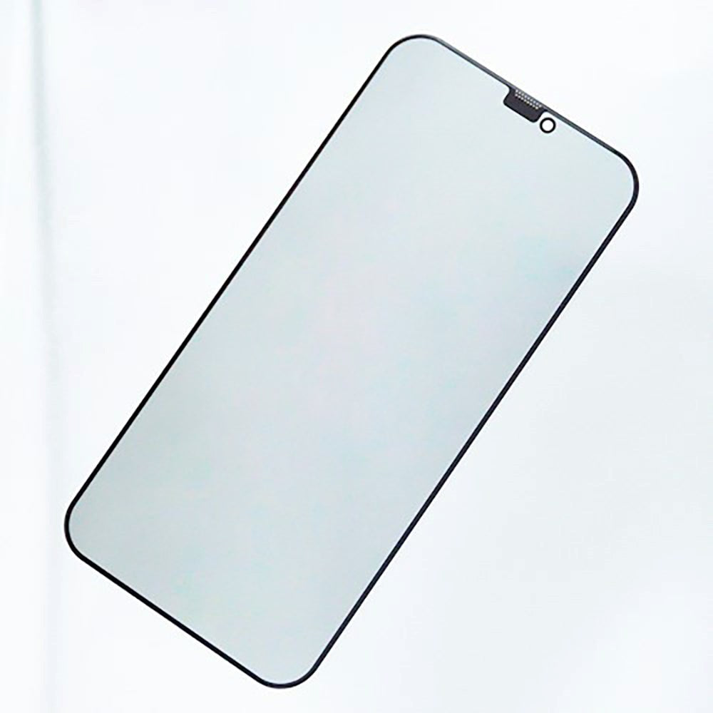 Motorola Moto G52 / G82 Privacy Full Screen Hærdet Glas Skærmbeskyttelse - Sort Kant