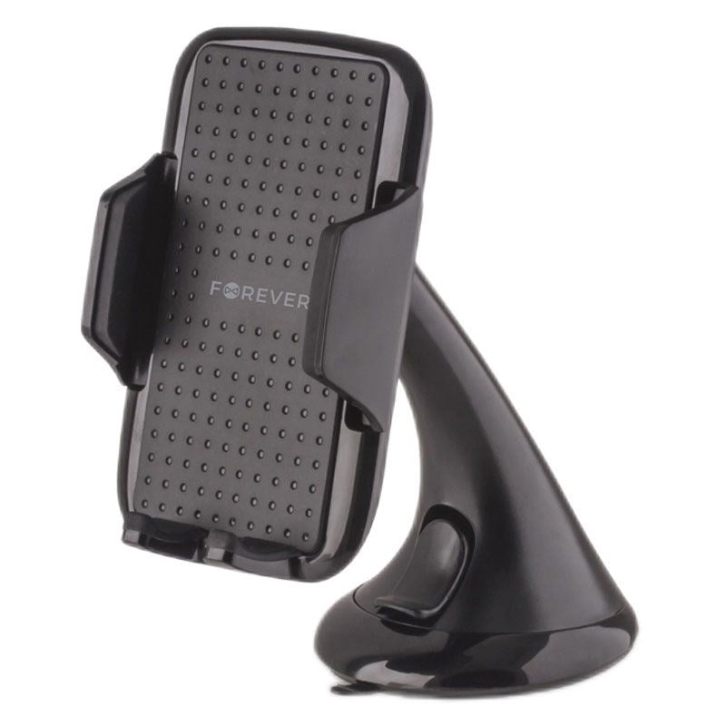 Forever Universal Mobilholder til Bil - Max Mobil: 55 x 85mm - Sort