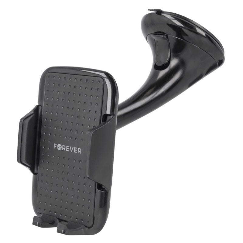 Forever Universal Mobilholder til Bil - Max Mobil: 55 x 85mm - Sort