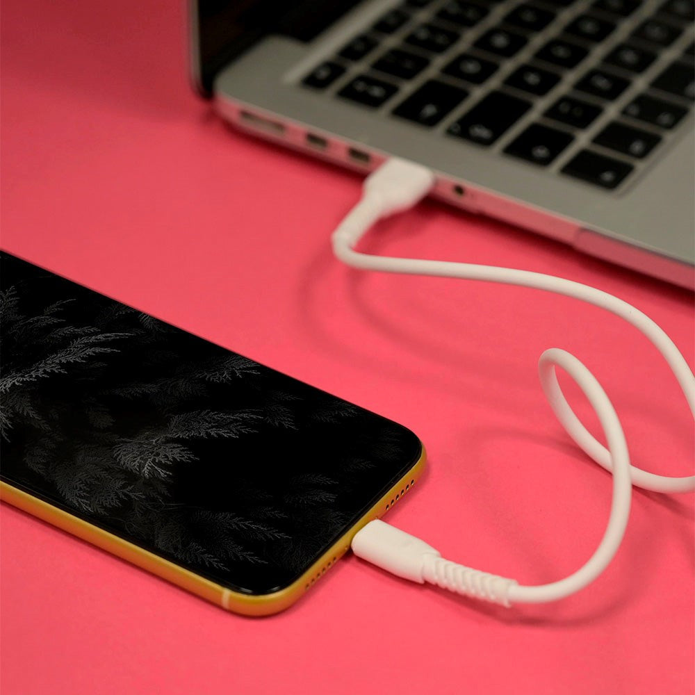 Maxlife MXUC-04 - USB-C Kabel 1 m. - Hvid