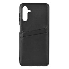 Samsung Galaxy A04s / A13 (5G) Buffalo Ægte Læder Cover m. Kortlomme - Sort
