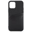 iPhone 12 / 12 Pro Buffalo Kunstlæder Cover m. Kortlomme - Sort