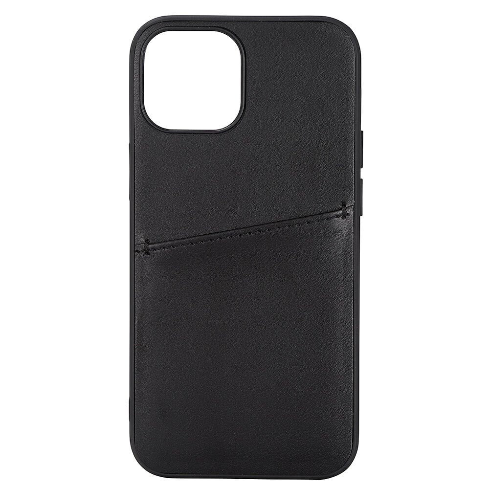 iPhone 13 Mini Buffalo Kunstlæder Cover m. Kortlomme - Sort
