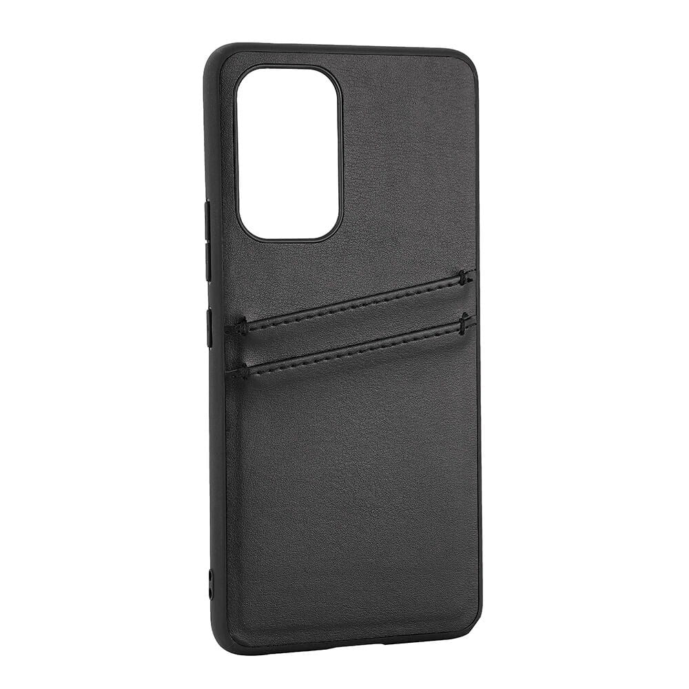 Samsung Galaxy A53 (5G) Buffalo Ægte Læder Cover m. Kortlomme - Sort