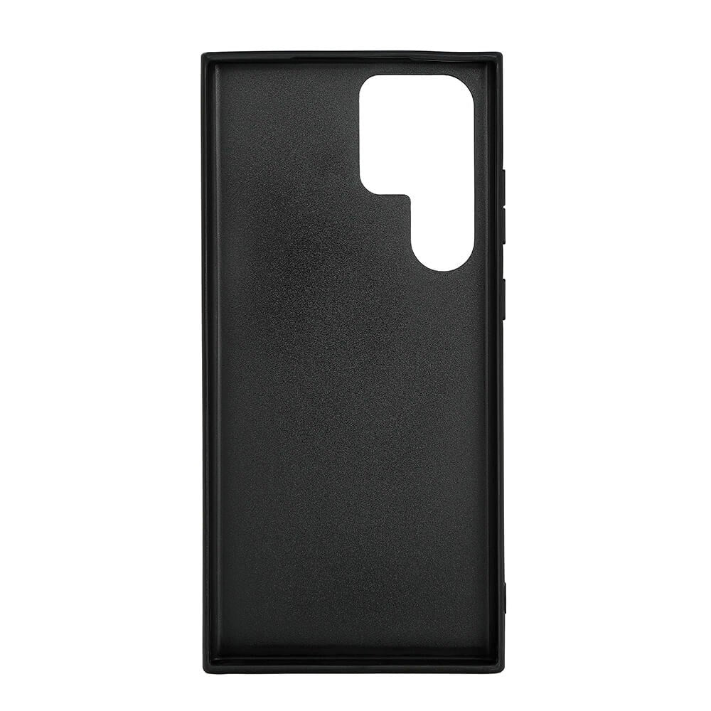 Samsung Galaxy S23 Ultra Buffalo Ægte Læder Cover - Sort