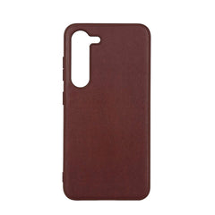Samsung Galaxy S23 Buffalo Ægte Læder Cover - Brun