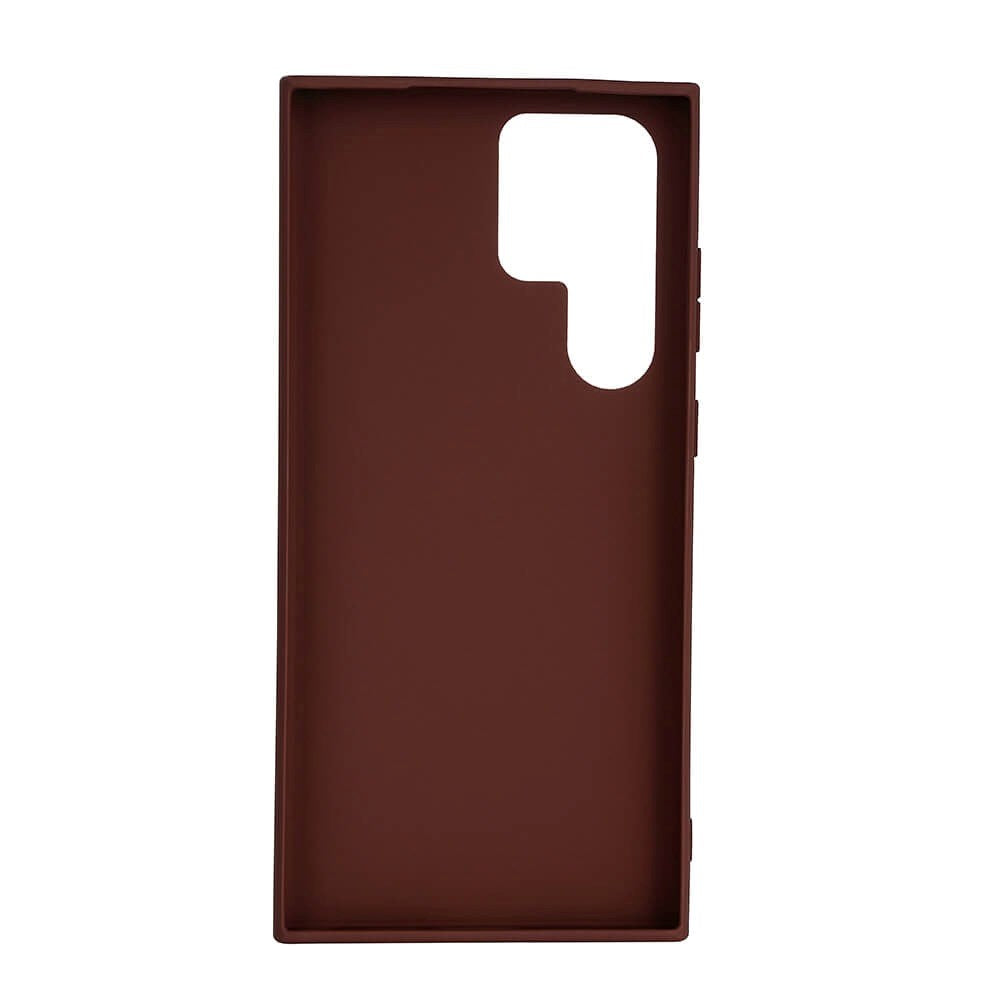 Samsung Galaxy S23 Ultra Buffalo Ægte Læder Cover - Brun