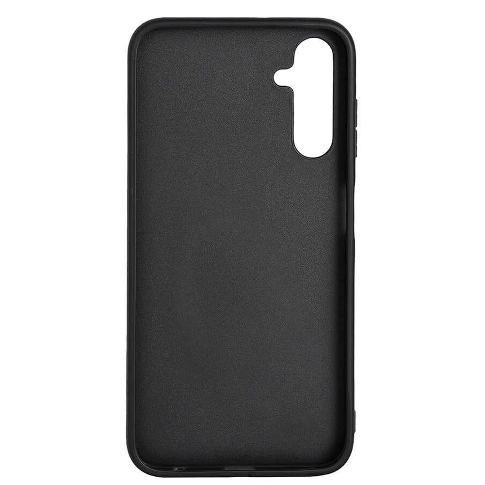 Samsung Galaxy A15 (5G) / A15 Buffalo Vegansk Læder Cover - Sort