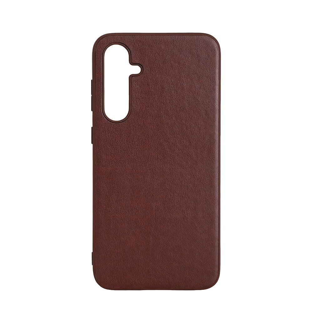 Samsung Galaxy S23 FE Buffalo Ægte Læder Cover - Brun