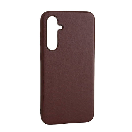 Samsung Galaxy S23 FE Buffalo Ægte Læder Cover - Brun