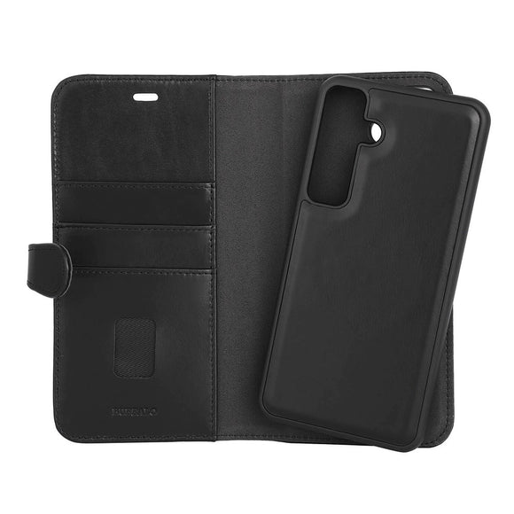 Buffalo 2-i-1 Læder Cover m. Pung - Samsung Galaxy S24 FE - Sort
