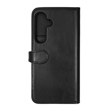 Samsung Galaxy S25+ (Plus) Buffalo 2-in-1 Wallet Ægte Læder Magnet Cover m. Pung - Sort