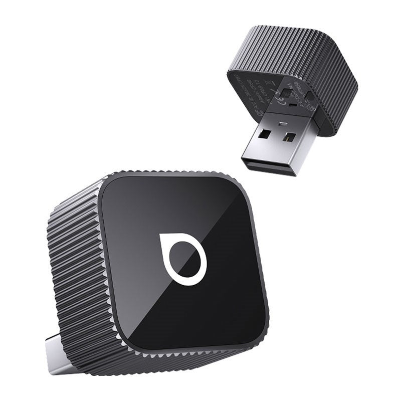 Ottocast CP88-T2 Mini Trådløs Adapter til Apple CarPlay & Android Auto - Sort