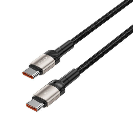 Tech-Protect Ultraboost Evo PD 100W/5A USB-C til USB-C Kabel 1m - Titanium