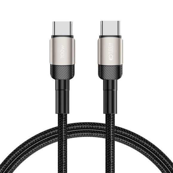 Tech-Protect Ultraboost Evo PD 100W/5A USB-C til USB-C Kabel 1m - Titanium