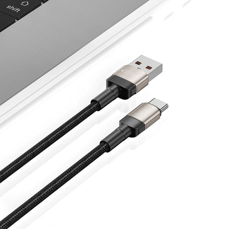 Tech-Protect Ultraboost Evo 100W/5A USB-A til USB-C Kabel 2m - Titanium