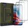 Motorola Moto G34 Hofi Glass Pro+ Hærdet Glas Skærmbeskyttelse - Case Friendly - 2-Pak - Sort Kant