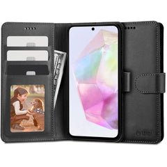 Samsung Galaxy A35 (5G) Tech-Protect Wallet m. Pung - Sort