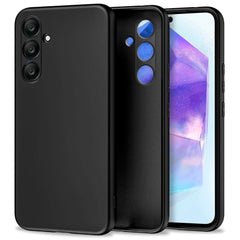 Samsung Galaxy A55 (5G) Tech-Protect Icon Silikone Cover - Sort