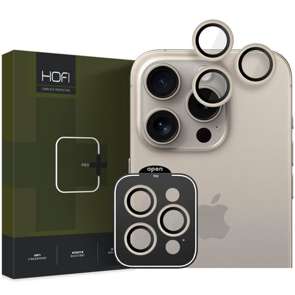 iPhone 15 Pro / 15 Pro Max HOFI Camring Pro Plus - Kameralinse Glas - Titanium
