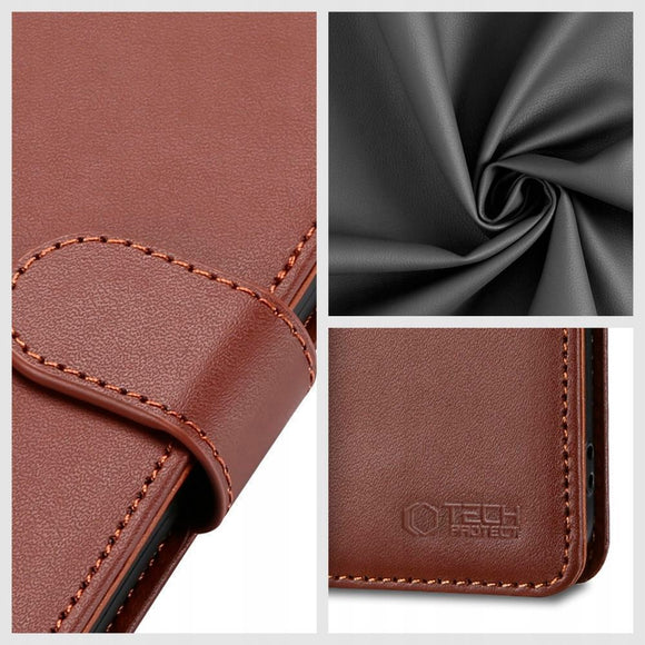 Realme C67 (4G) Tech-Protect Wallet m. Pung - Sort