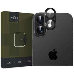 iPhone 16 / 16 Plus Hofi Cam Pro+ Beskyttelsesglas til Kameralinse - Kamerabeskyttelse - Sort
