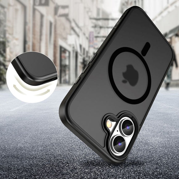 iPhone 16 Tech-Protect MagMat Cover - MagSafe Kompatibel - Mat Sort