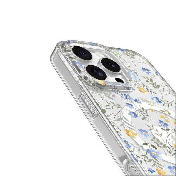 iPhone 16 Pro Tech-Protect MagMood Cover - MagSafe Kompatibel - Spring Flowers