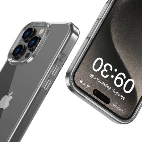 iPhone 16 Pro Max Tech-Protect Flexair Hybrid Cover - Gennemsigtig