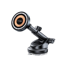 Tech-Protect Magnetisk Mobilholder til Bil m. Trådløs Opladning og USB-A til USB-C Kabel - MagSafe Kompatibel - Sort