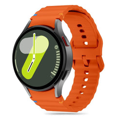 Samsung Galaxy Watch 4 / 5 / 6 / 7 / FE Tech-Protect Silicone Sport Urrem - Orange