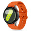 Samsung Galaxy Watch 4 / 5 / 6 / 7 / FE Tech-Protect Silicone Sport Urrem - Orange
