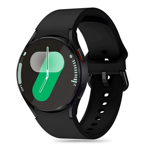 Samsung Galaxy Watch 4 / 5 / 6 / 7 / FE Tech-Protect Silikone Urrem - Black