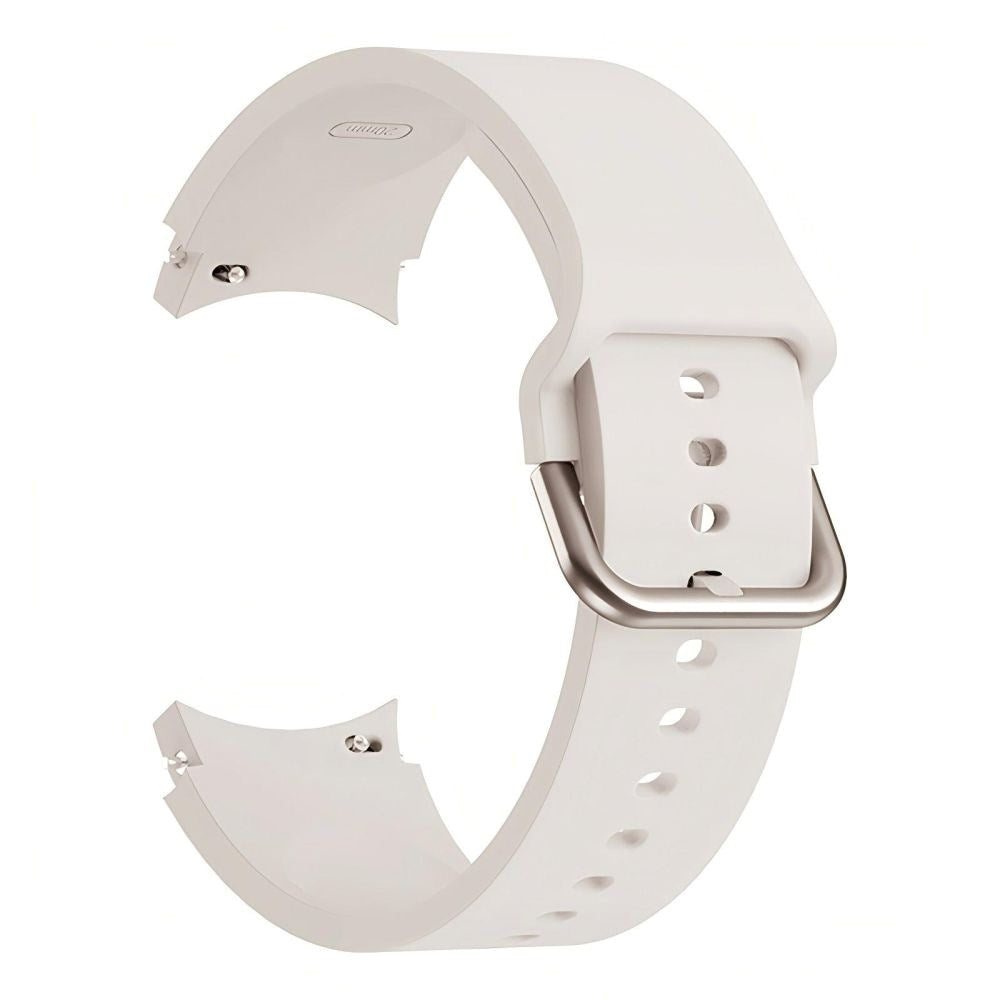 Samsung Galaxy Watch 4 / 5 / 6 / 7 / FE Tech-Protect Silikone Urrem - Starlight