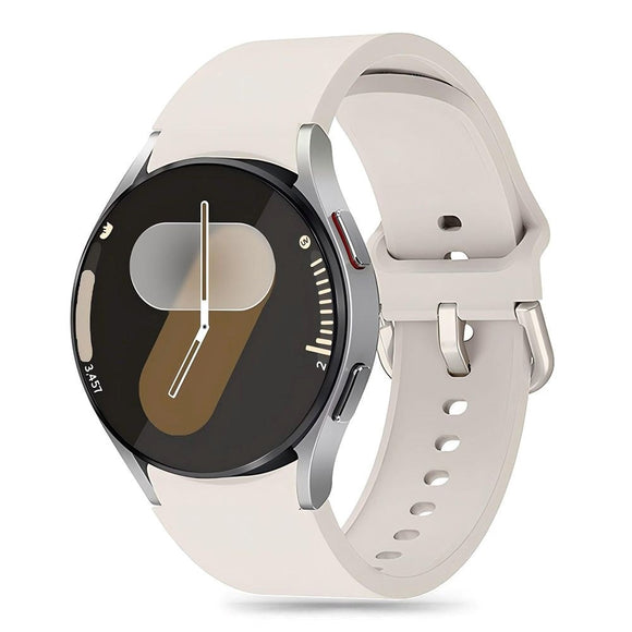 Samsung Galaxy Watch 4 / 5 / 6 / 7 / FE Tech-Protect Silikone Urrem - Starlight