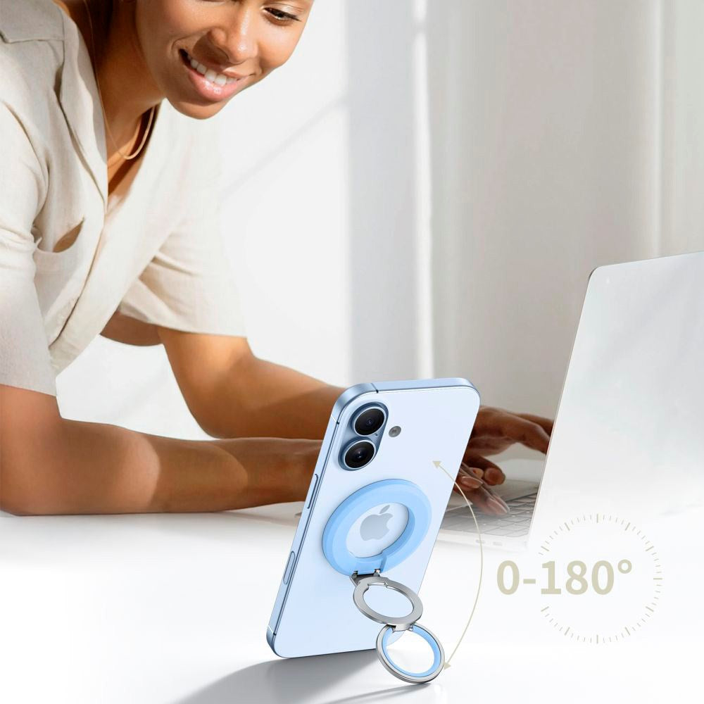 Tech-Protect Magnetisk Ring Holder til Mobil - MagSafe Kompatibel - Blå