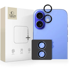 iPhone 17 Tech-Protect Camring Fit+ Kameralinsebeskyttelse - Sort