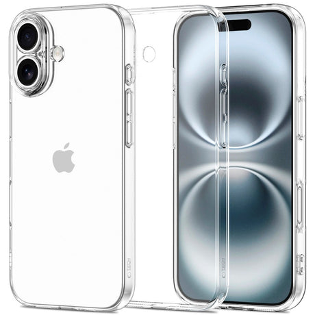 iPhone 17 Tech-Protect Flexair Fleksibel Plast Cover - Gennemsigtig