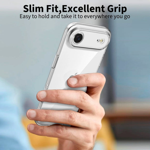iPhone Air Tech-Protect Flexair Fleksibel Plast Cover - Gennemsigtig