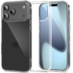 iPhone 17 Pro Tech-Protect Flexair Hybrid Cover - Gennemsigtig