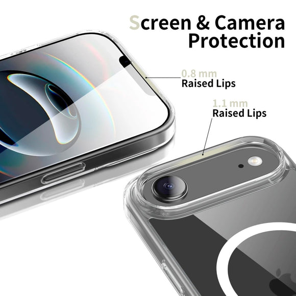 iPhone Air Tech-Protect Flexair Hybrid Cover - MagSafe Kompatibel - Gennemsigtig