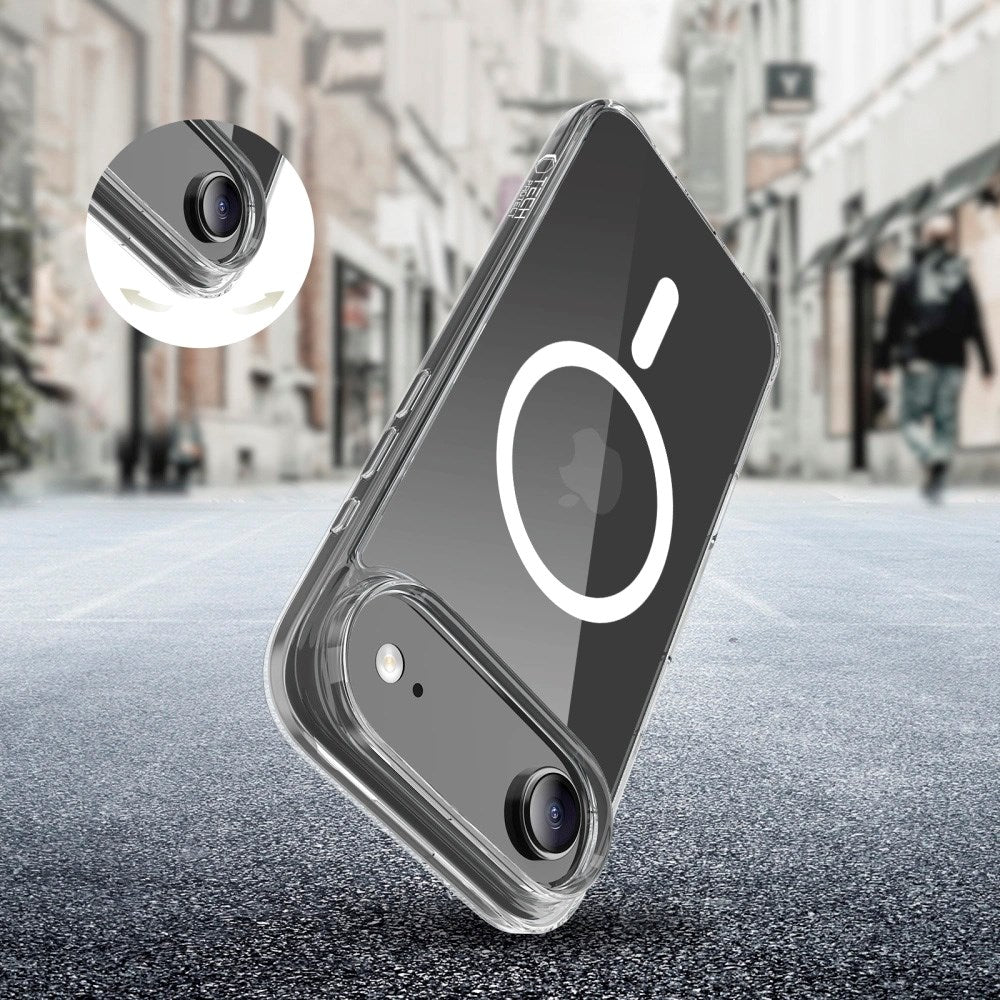 iPhone Air Tech-Protect Flexair Hybrid Cover - MagSafe Kompatibel - Gennemsigtig